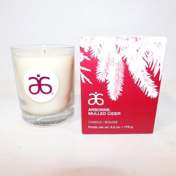 Arbonne Mulled Cider 6.2 oz Candle NEW - Picture 1 of 6